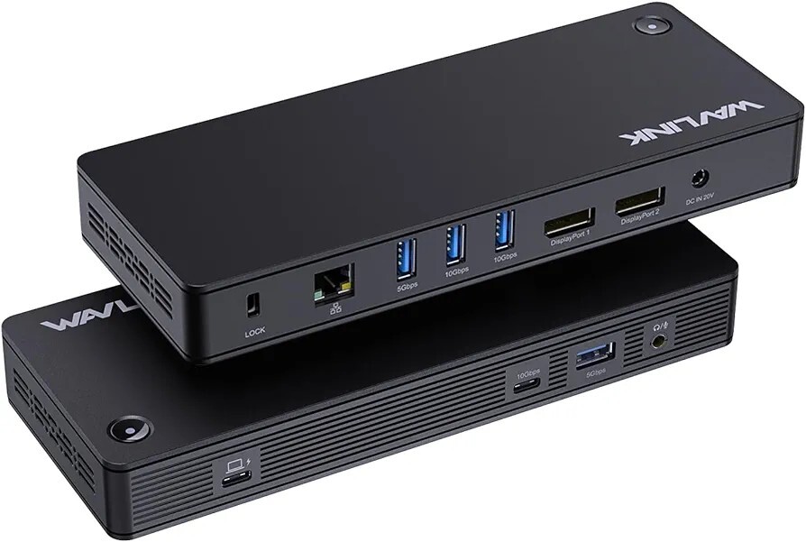 新品 定価29999円 WAVLINK 11in1 USB4 ドッキングステーション thunderbolt 3 Dock デュアル4Kディスプレイ USB-C 2画面 8K Windows/Mac OS_画像9