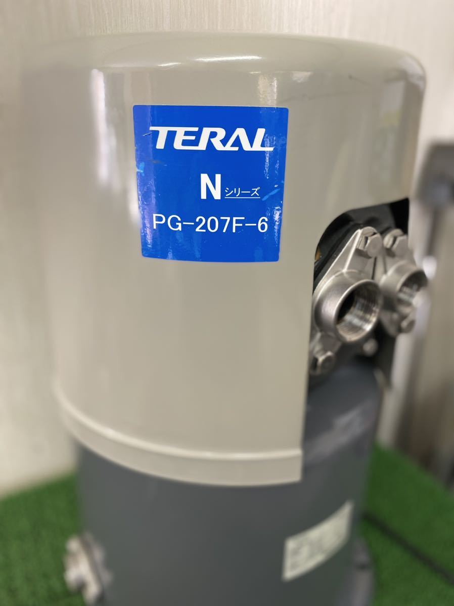 テラル TERAL 深井戸用電気井戸ポンプ モデル PG-207F-6◆100V、60HZ、通電と回転OK★自動停止OK。_画像2