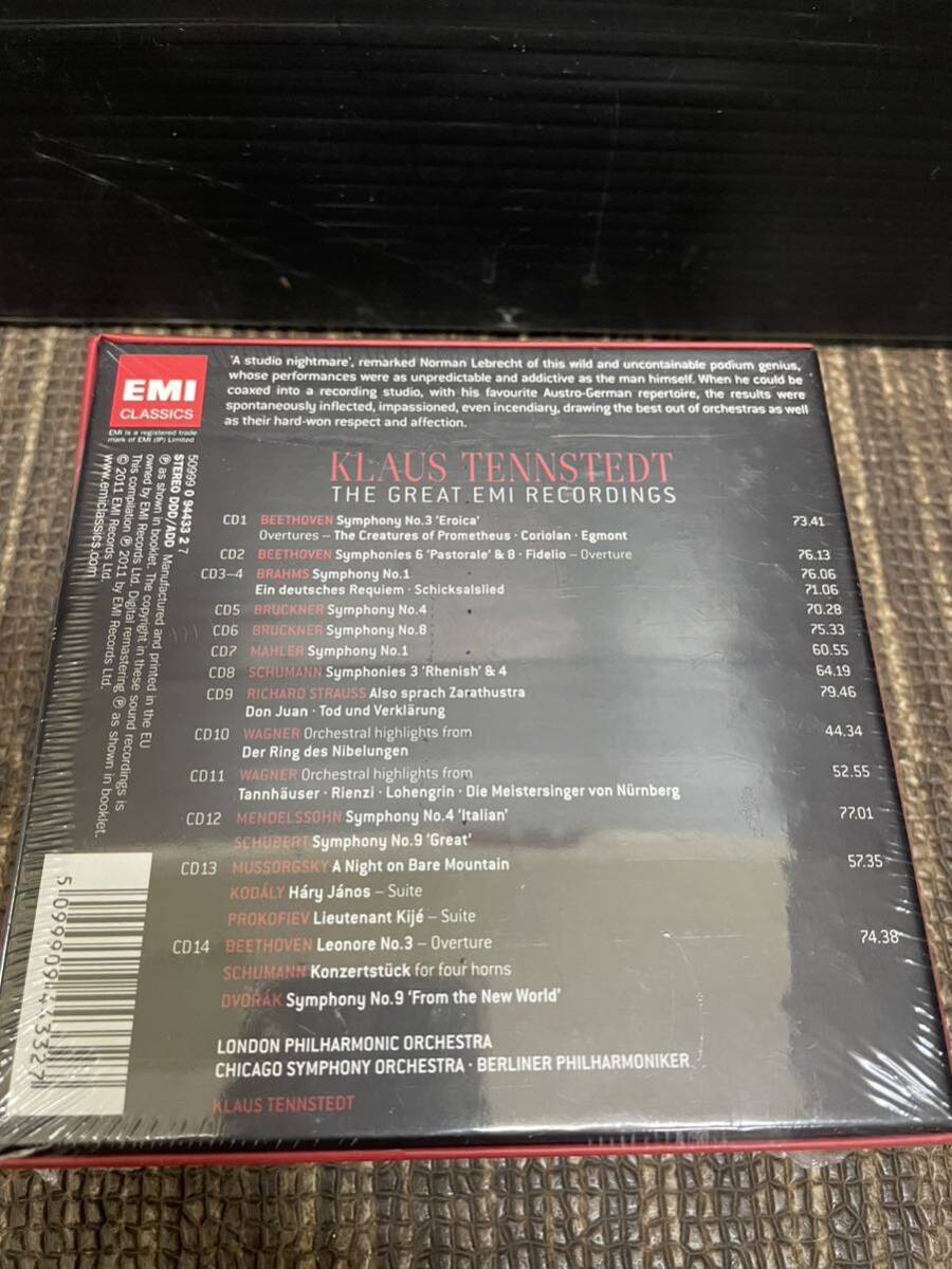 1円【未開封・未使用】KLAUS TENNSTEDT THE GREAT EMI RECORDINGS 14CD クラウス・テンシュテット EMI CLASSICS_画像3