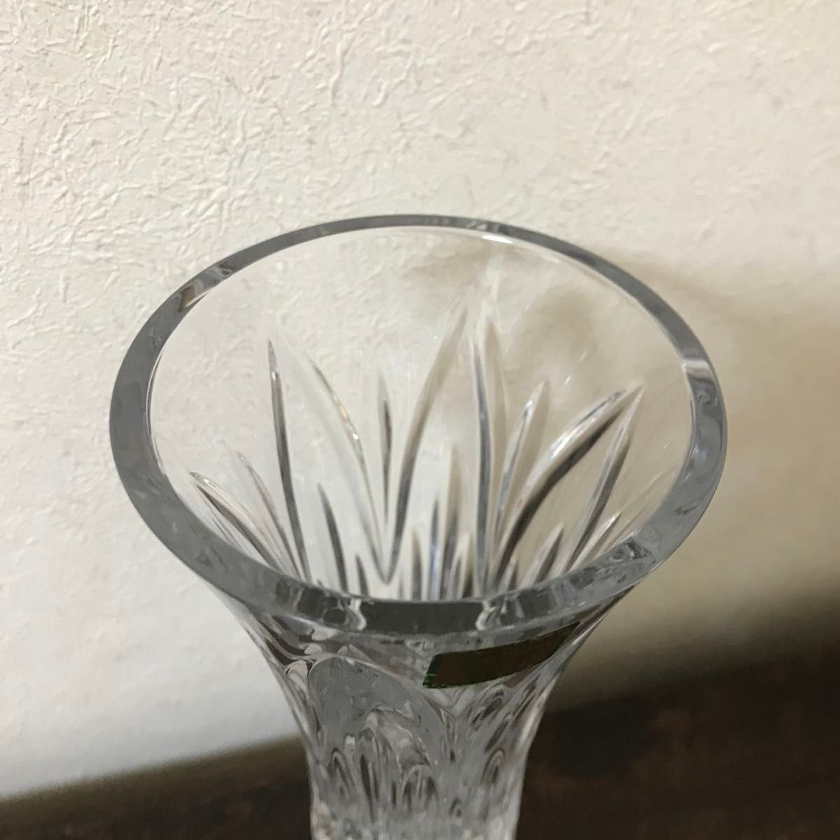 WATERFORD CRYSTAL (ウォーターフォード) ハンドカット 花瓶  フラワーベース クリスタルガラス 花器