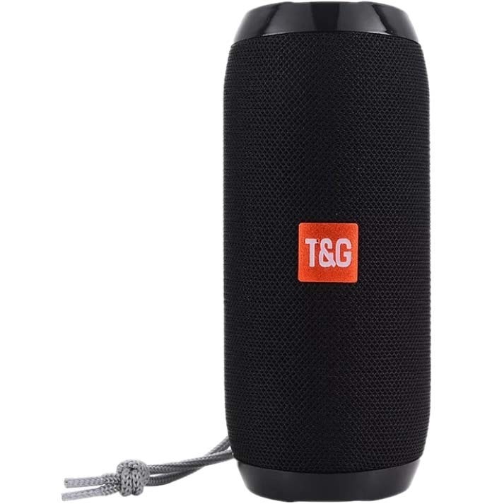 T＆G Bluetooth スピーカー 防水 高音質 ワイヤレス アウトドア ブラック☆の画像1