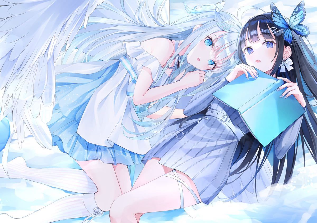 C99 Butterflyなび 天使うと 蒼彩なび B2タペストリー AoiNabi 会場限定 コミックマーケット 冬コミ COMIC1 検: コミ1 C103 コミケ