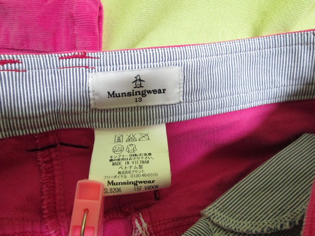 Munsingwear 13 номер розовый брюки 