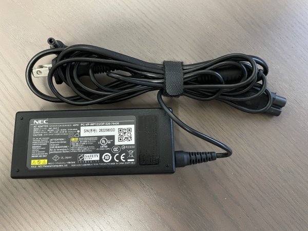 97 NEC original AC adapter ADP-65JH E(ADP91) PC-VP-WP123 19V3.42A. summarize buy ( including in a package ) correspondence possibility ⑧