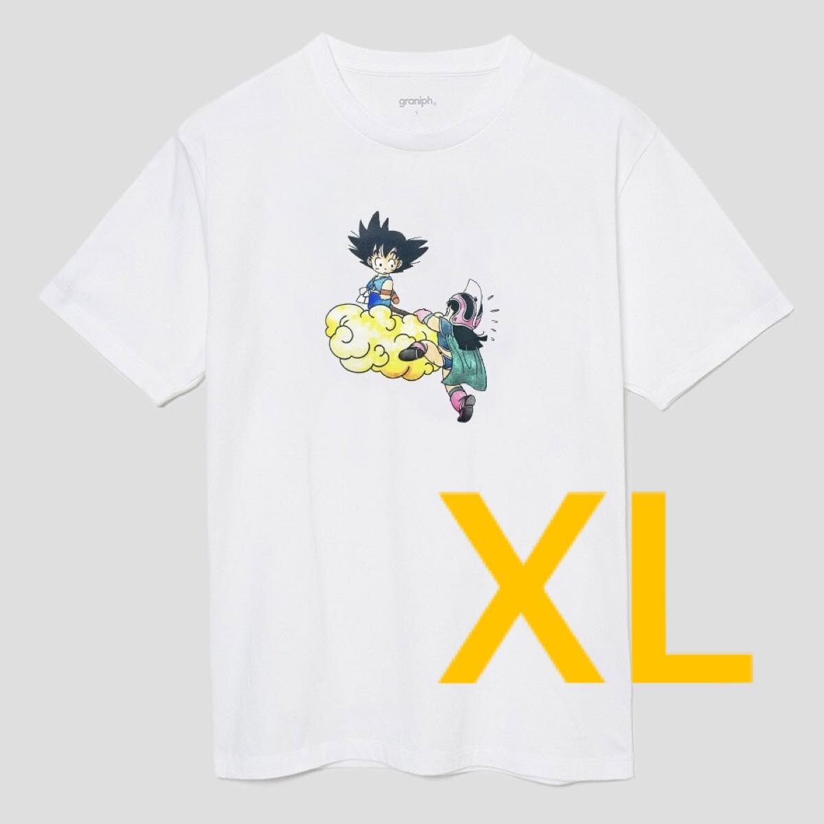 XLサイズ　ドラゴンボール　「悟空とチチの出会い」Tシャツ　グラニフ