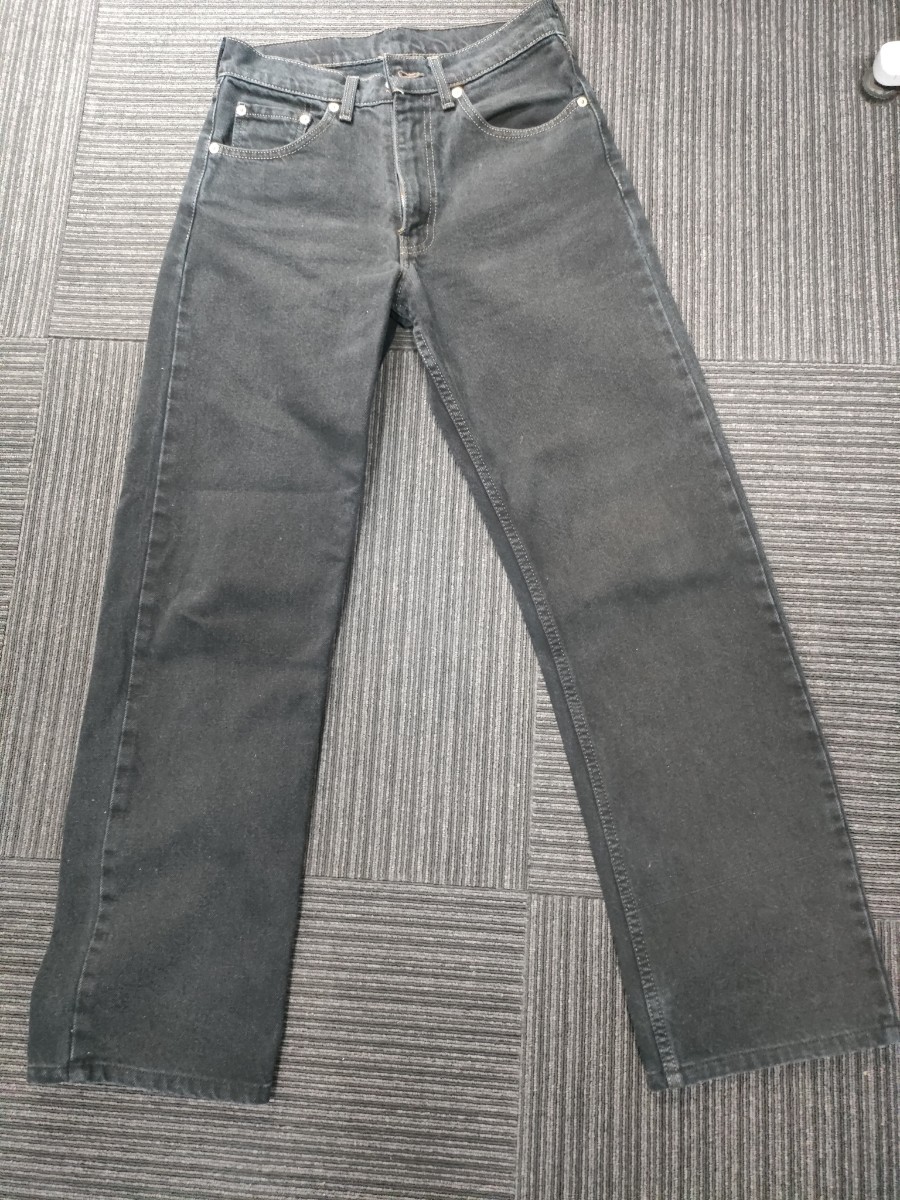 Levi's　リーバイス５１２　ジーンズ　赤タブ　W29　L34 ブラック　黒　古着_画像5