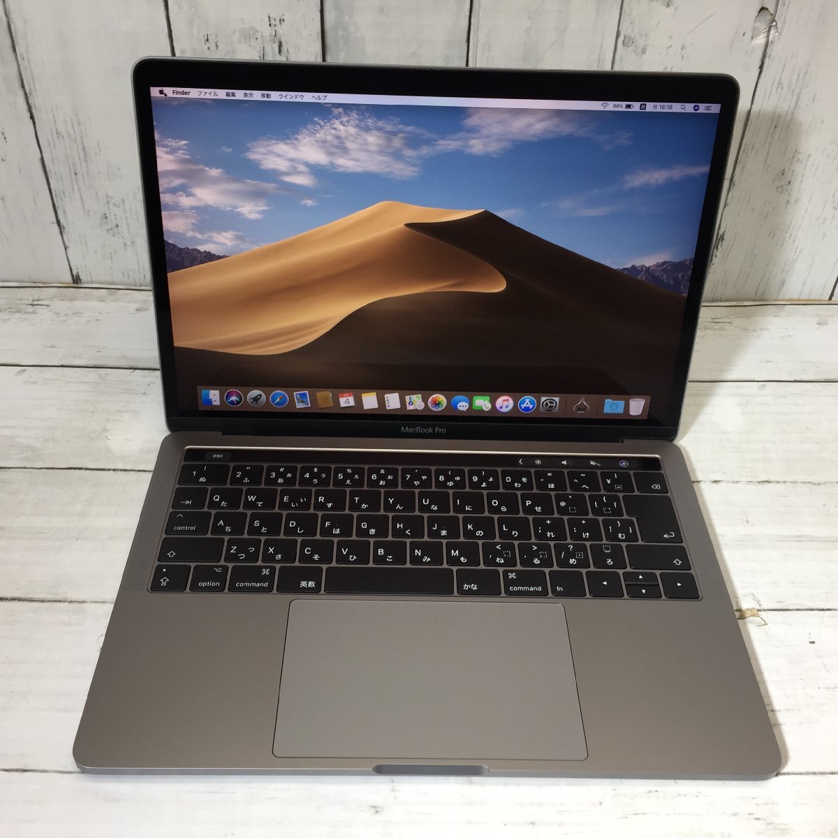 Apple MacBook Pro 13-inch 2016 Four Thunderbolt 3 ports Core i5 2.90GHz/16GB/512GB(NVMe) 〔B0330〕_画像2