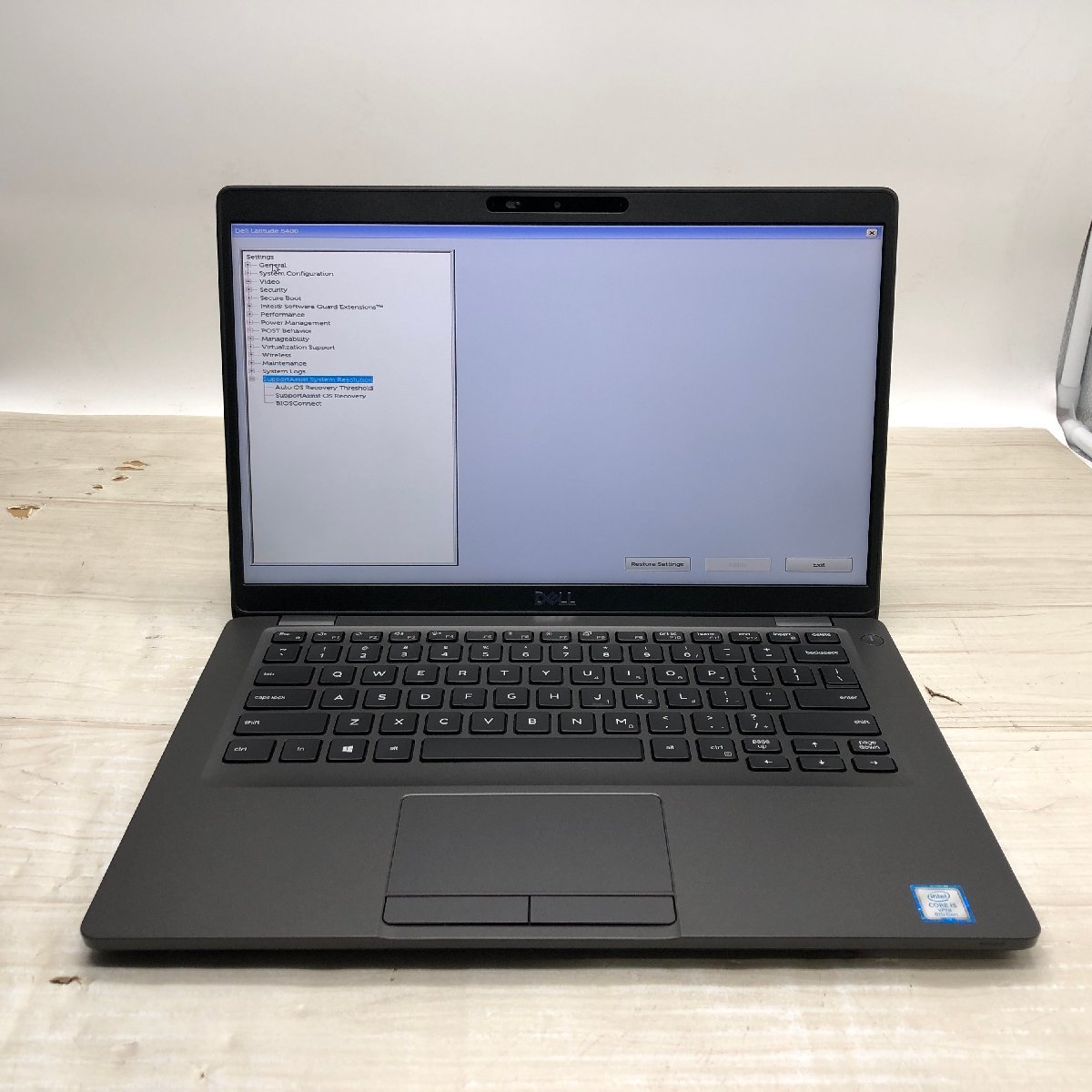 DELL Latitude 5400 Core i5 8365U 1.60GHz/16GB/なし 〔A0226〕_画像2