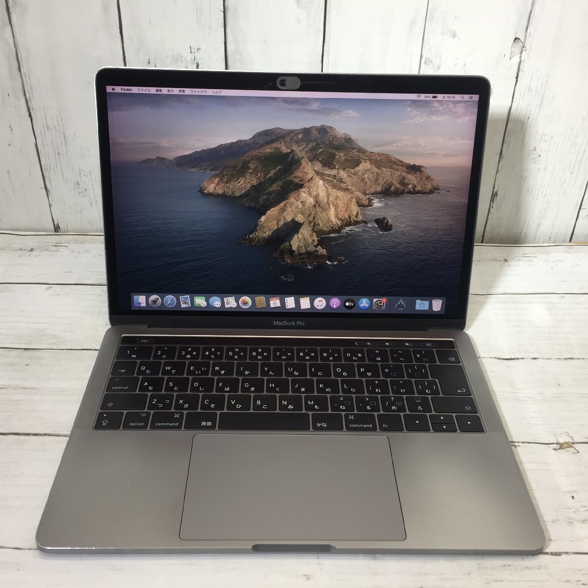 【難あり】 Apple MacBook Pro 13-inch 2017 Four Thunderbolt 3 ports Core i5 3.10GHz/16GB/256GB(NVMe) 〔B0310〕_画像2