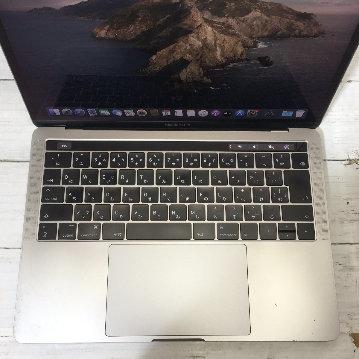 【難あり】 Apple MacBook Pro 13-inch 2017 Four Thunderbolt 3 ports Core i5 3.10GHz/16GB/256GB(NVMe) 〔B0310〕_画像3