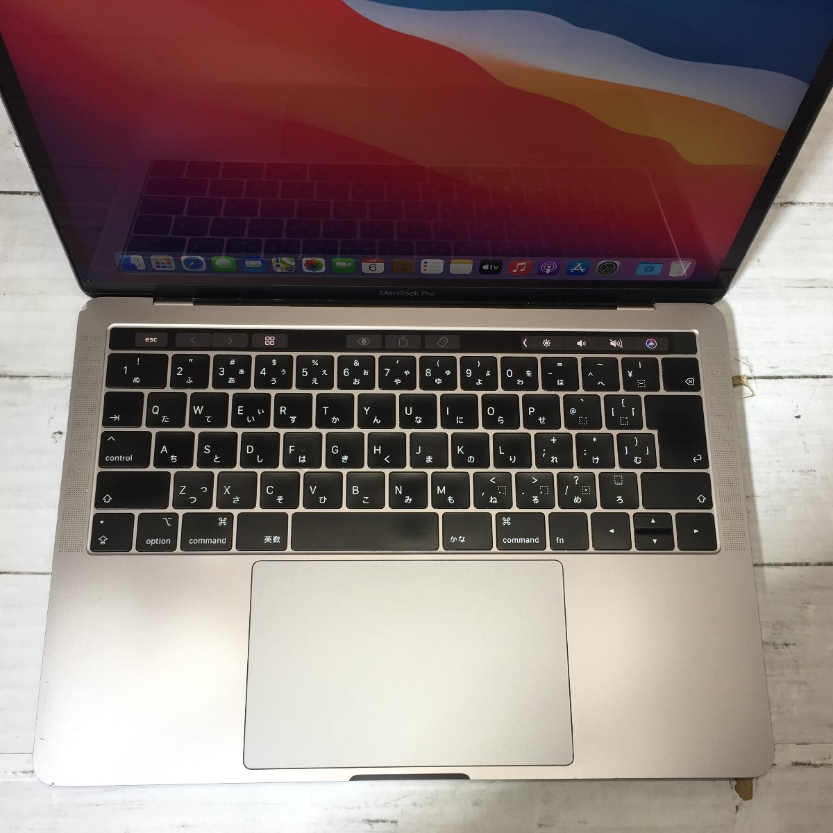 Apple MacBook Pro 13-inch 2019 Two Thunderbolt 3 ports Core i7 1.70GHz/16GB/256GB(NVMe) 〔B0102〕_画像3