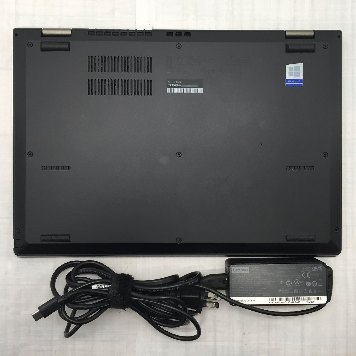 Lenovo ThinkPad L390 20NS-S2H500 Core i5 8265U 1.60GHz/16GB/256GB(SSD) 〔B0511〕_画像10