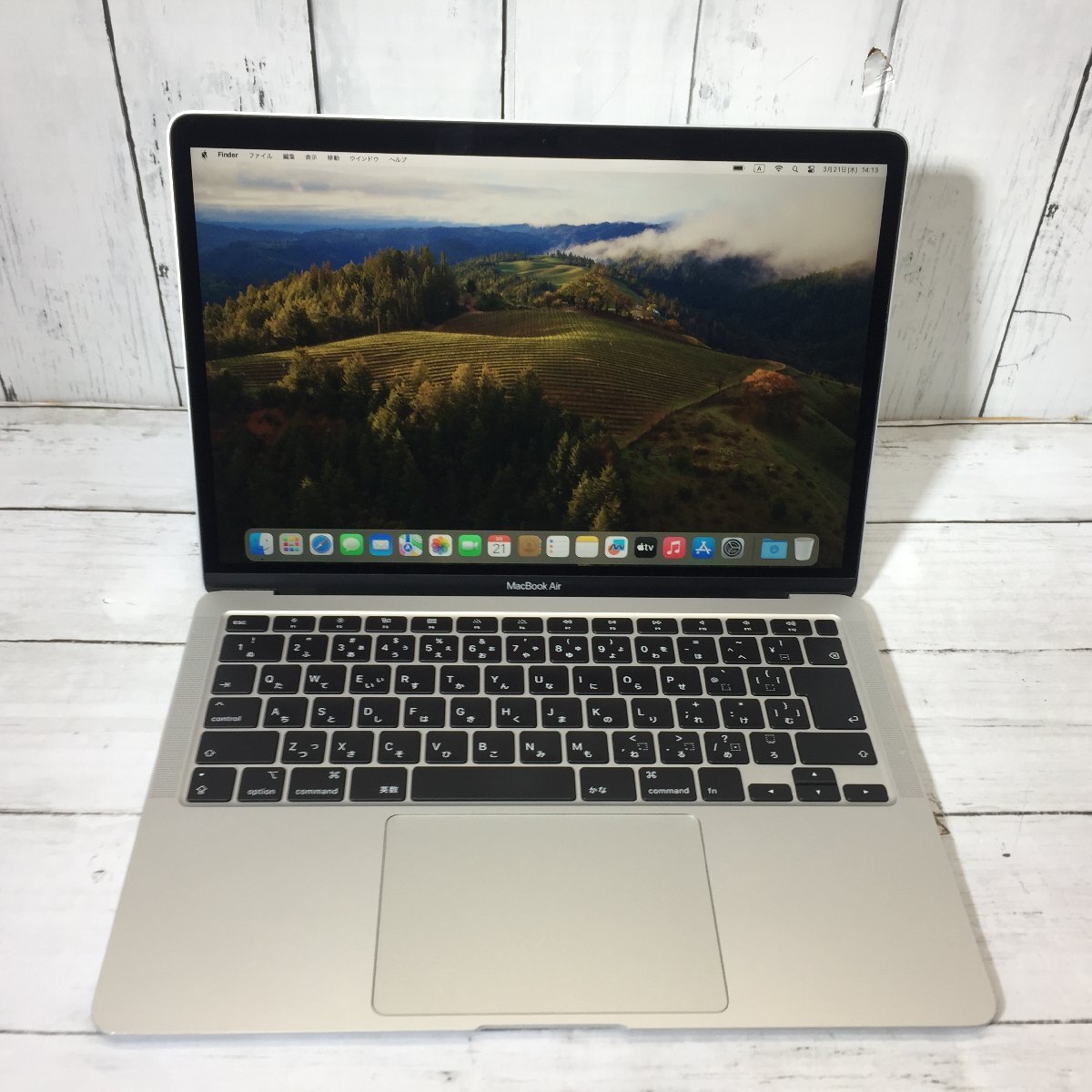 Apple MacBook Air Retina 13-inch 2020 Core i3 1.10GHz/8GB/256GB(NVMe) 〔B0233〕_画像2
