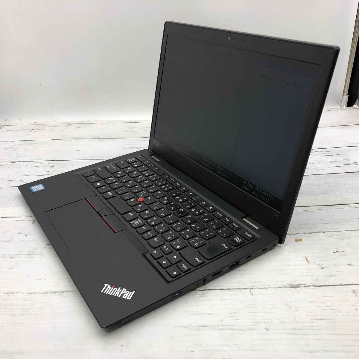 Lenovo ThinkPad L380 20M6-S0MY00 Core i5 8250U 1.60GHz/16GB/256GB(SSD) 〔C0104〕_画像1