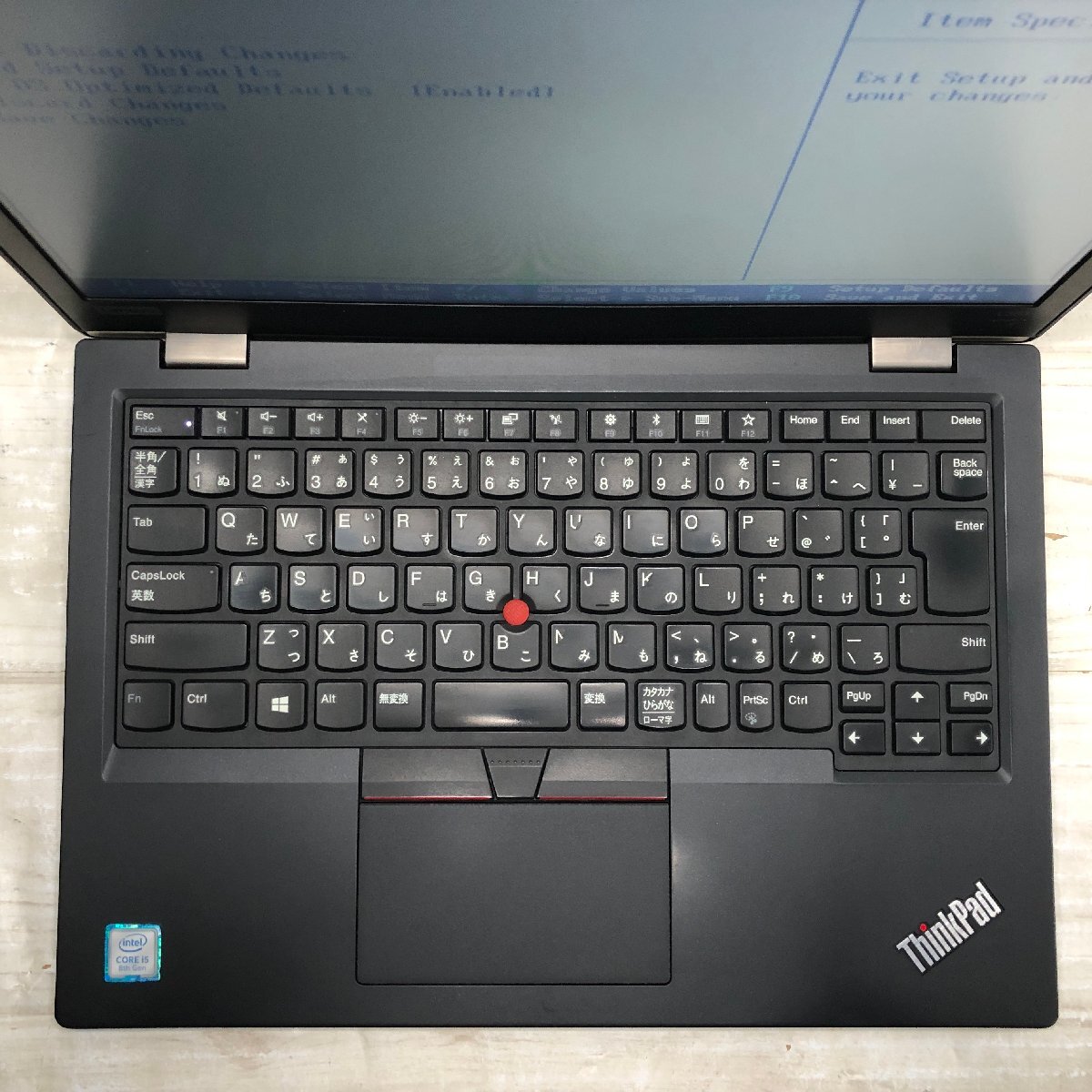 Lenovo ThinkPad L380 20M6-S0MY00 Core i5 8250U 1.60GHz/16GB/256GB(SSD) 〔A0112〕_画像3
