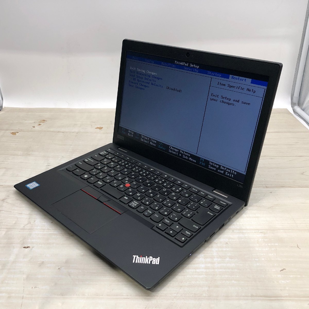 Lenovo ThinkPad L380 20M6-S0MY00 Core i5 8250U 1.60GHz/16GB/256GB(SSD) 〔A0304〕_画像1