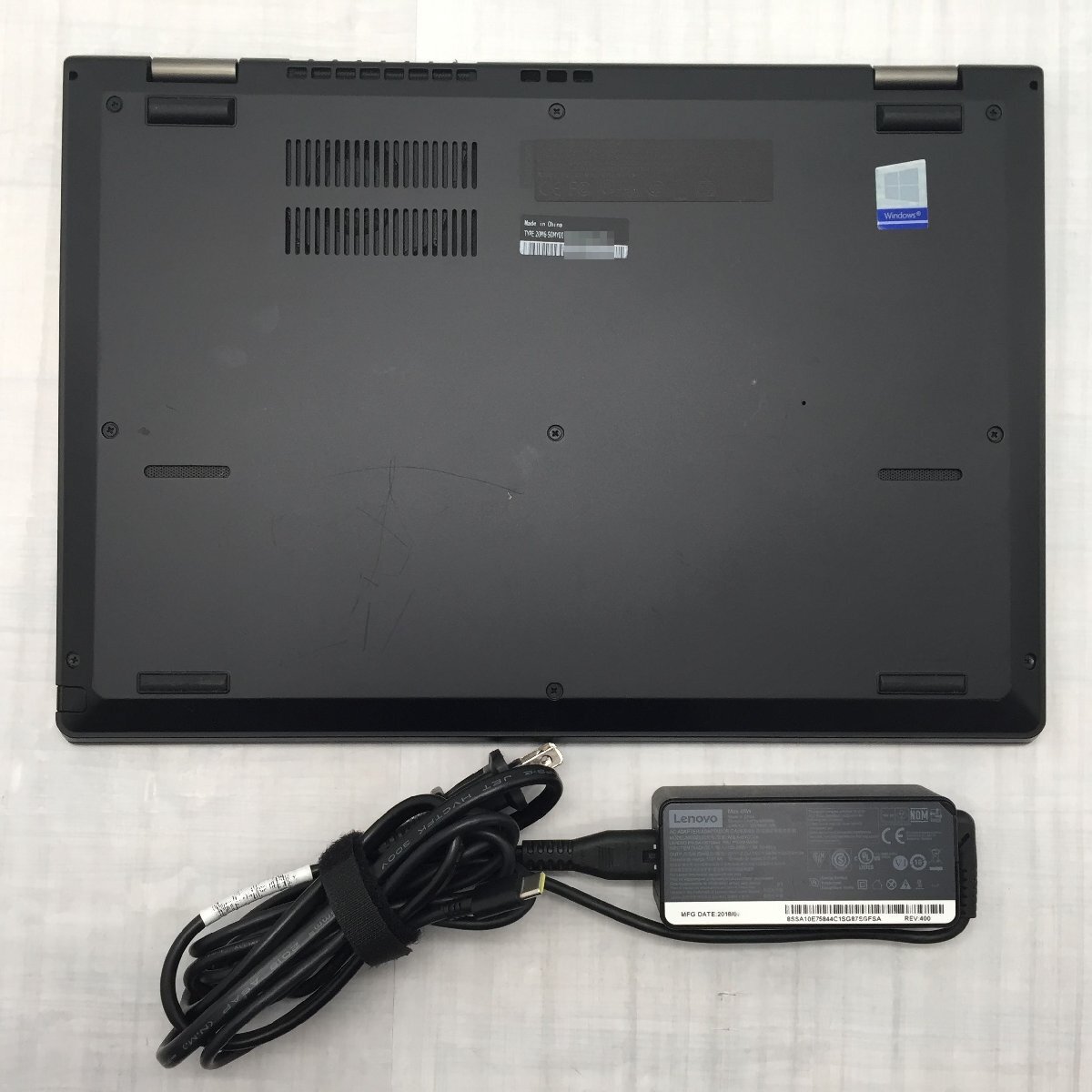 Lenovo ThinkPad L380 20M6-S0MY00 Core i5 8250U 1.60GHz/16GB/256GB(SSD) 〔B0601〕_画像10