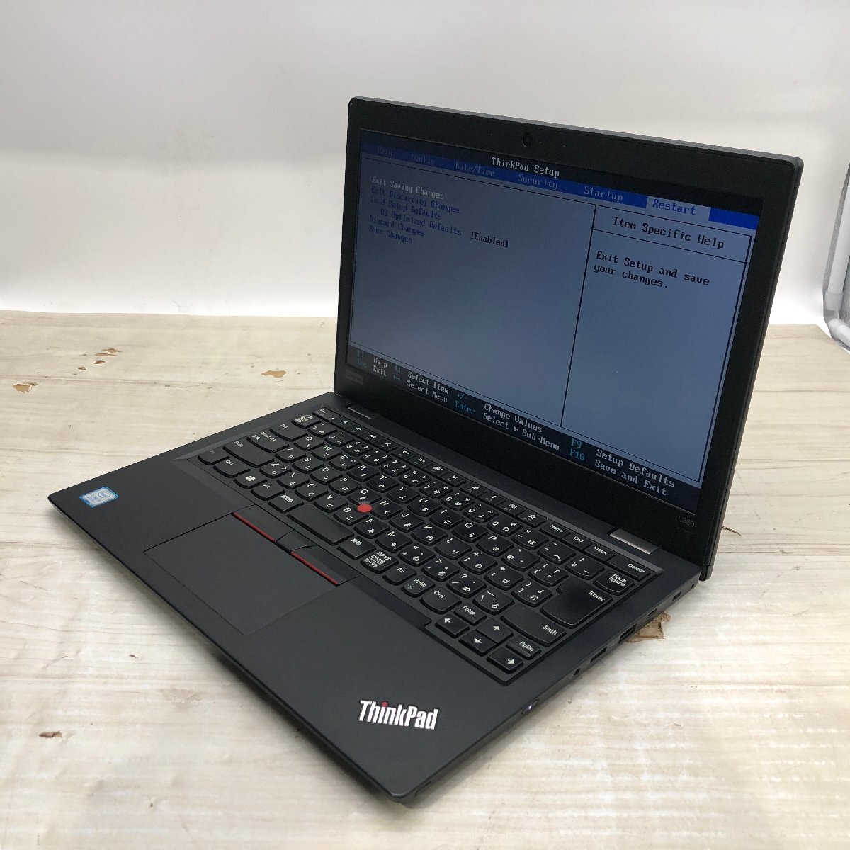 Lenovo ThinkPad L380 20M6-S0MY00 Core i5 8250U 1.60GHz/16GB/256GB(SSD) 〔A0112〕_画像1