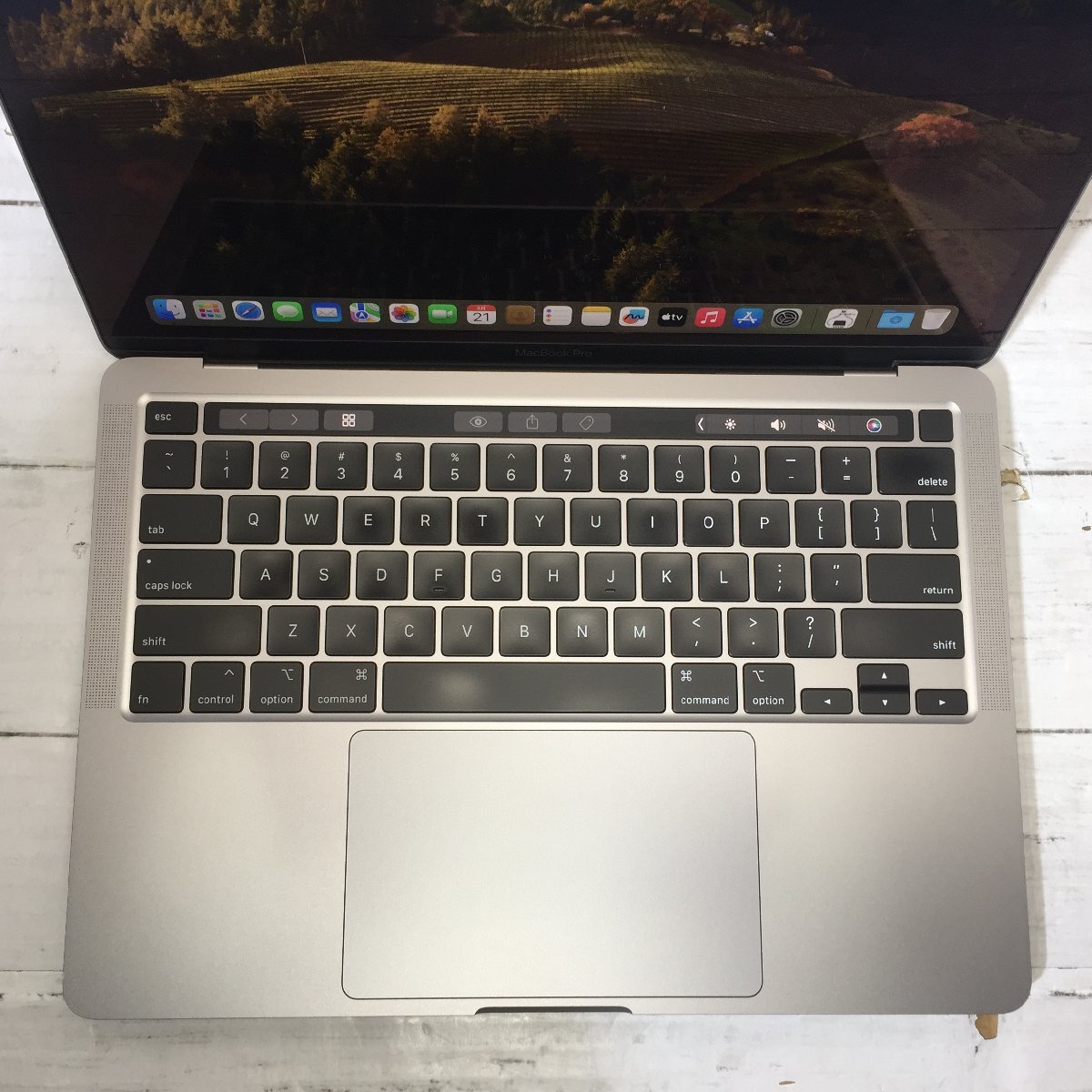 Apple MacBook Pro 13-inch 2020 Four Thunderbolt 3 ports Core i5 2.00GHz/16GB/1TB(NVMe) 〔B0119〕_画像3