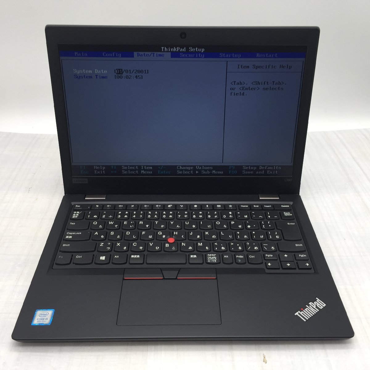 Lenovo ThinkPad L380 20M6-S0MY00 Core i5 8250U 1.60GHz/16GB/256GB(SSD) 〔B0531〕_画像2