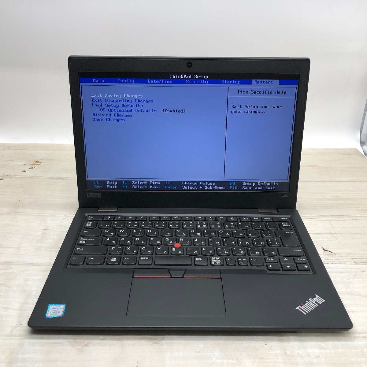 Lenovo ThinkPad L380 20M6-S0MY00 Core i5 8250U 1.60GHz/16GB/256GB(SSD) 〔A0617〕_画像2