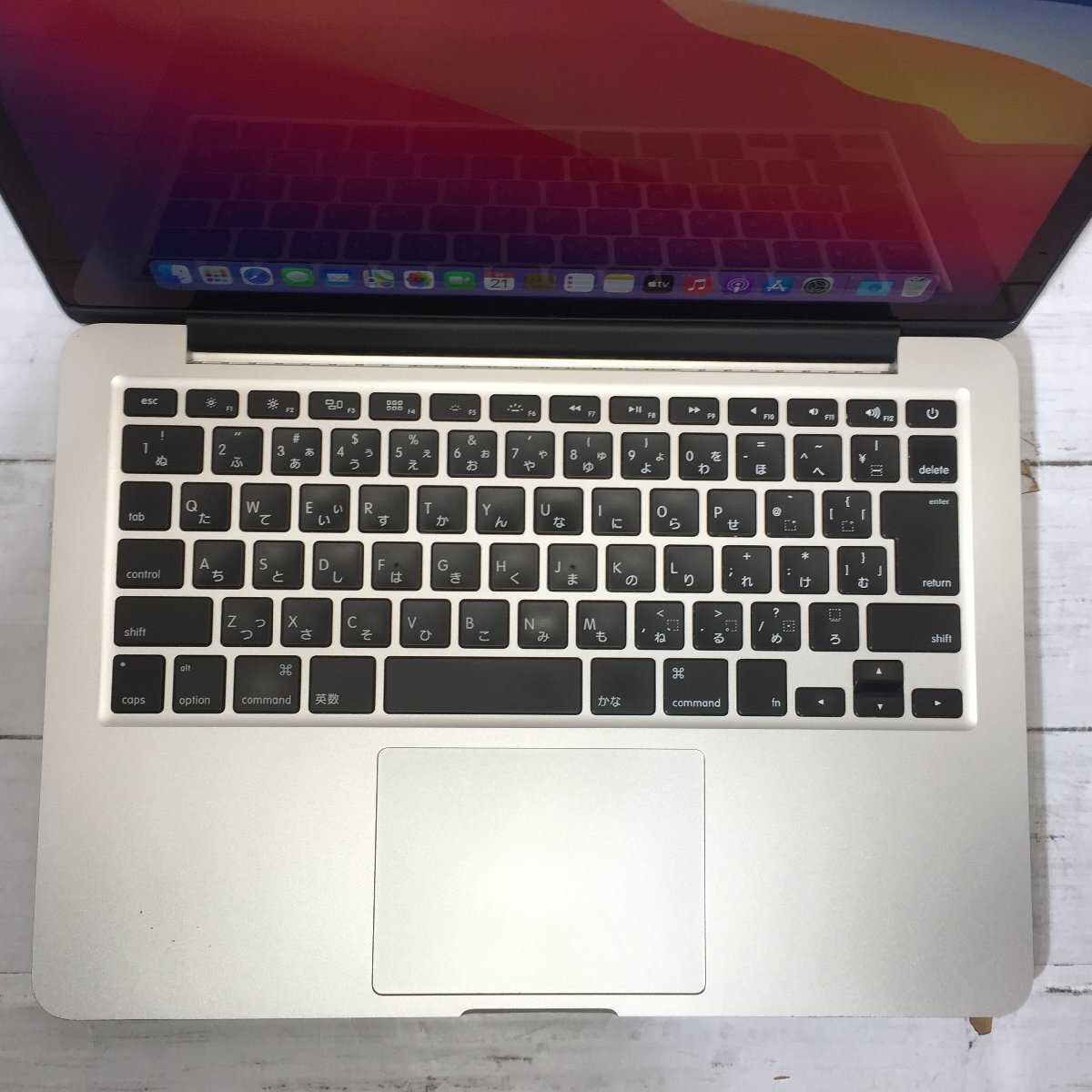 Apple MacBook Pro Retina 13-inch Late 2013 Core i5 2.40GHz/16GB/128GB(SSD) 〔B0130〕_画像3