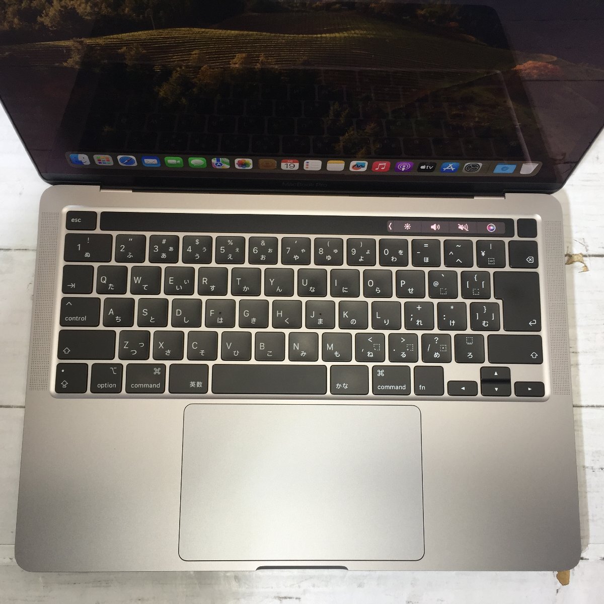 Apple MacBook Pro 13-inch 2020 Four Thunderbolt 3 ports Core i7 2.30GHz/16GB/512GB(NVMe) 〔B0311〕_画像3