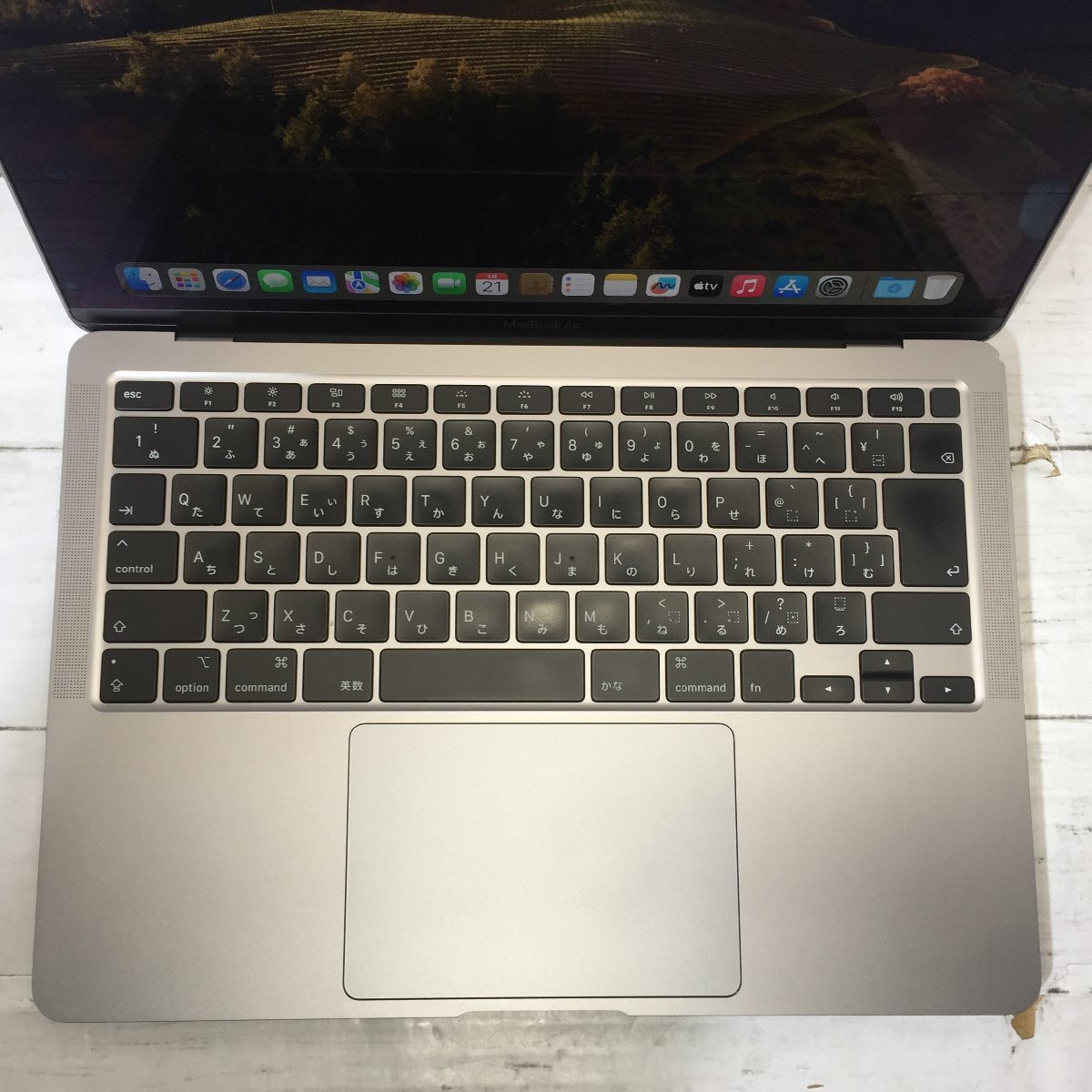 Apple MacBook Air Retina 13-inch 2020 Core i3 1.10GHz/8GB/256GB(NVMe) 〔B0405〕_画像3