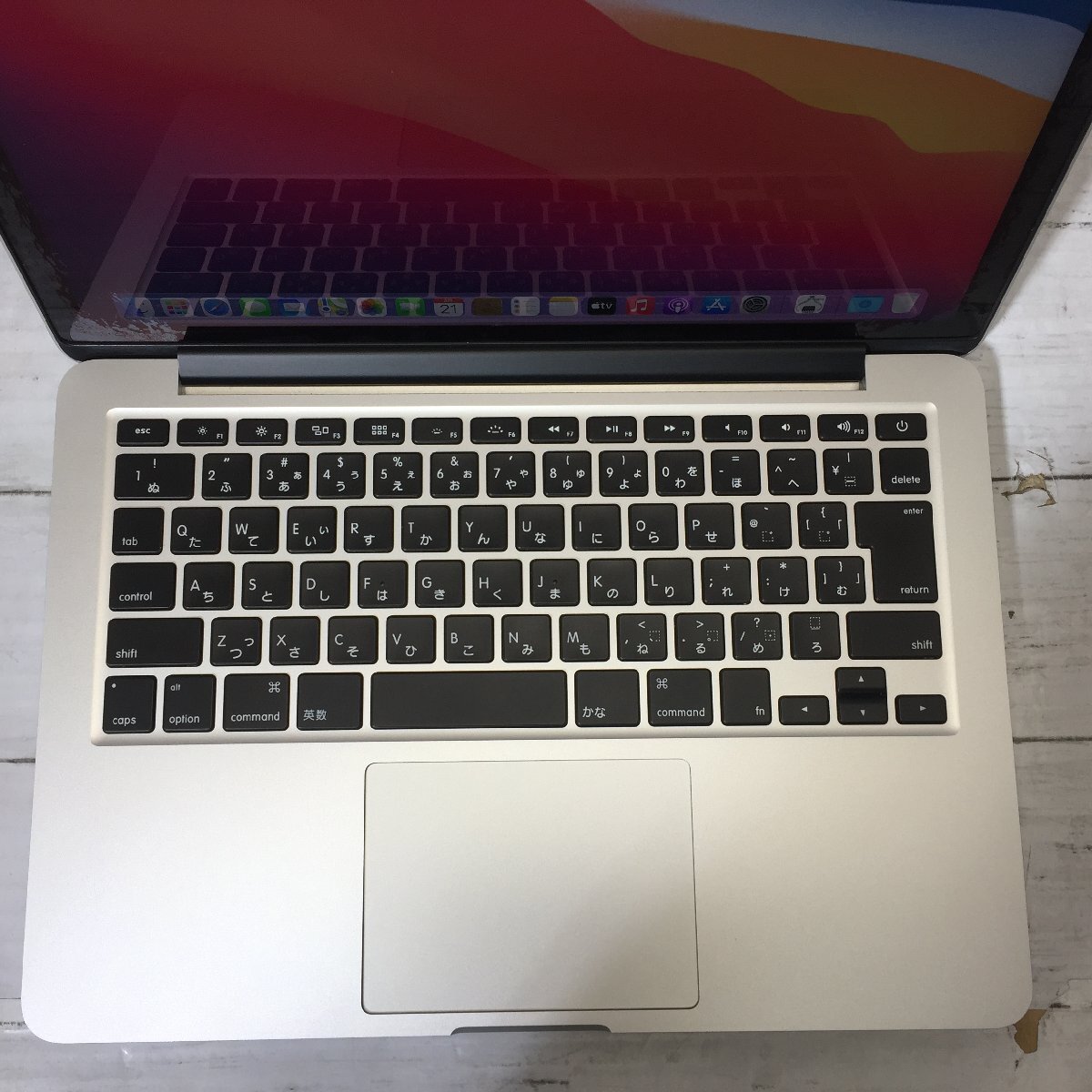 Apple MacBook Pro Retina 13-inch Mid 2014 Core i5 2.60GHz/8GB/128GB(SSD) 〔B0128〕_画像3