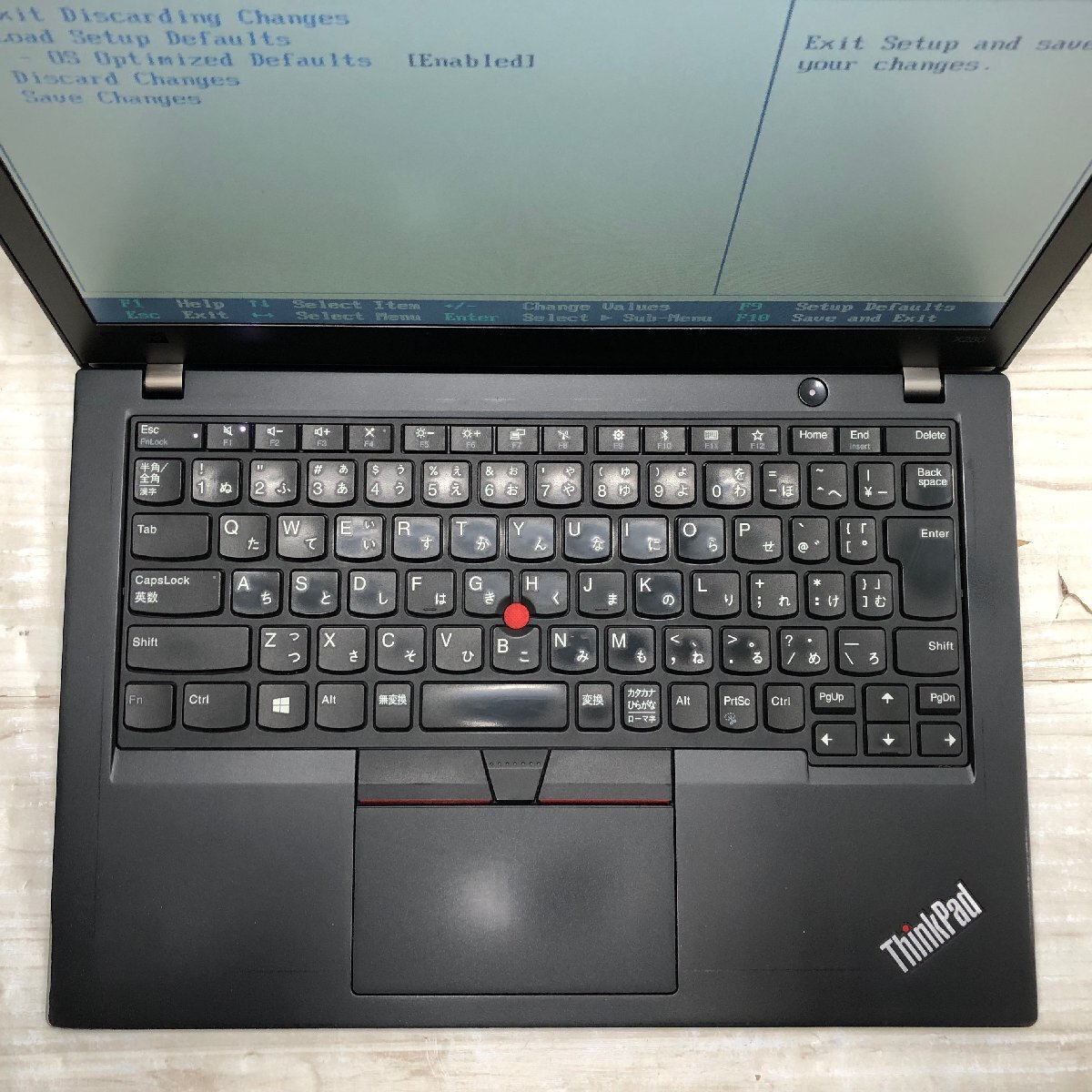 Lenovo ThinkPad X280 20KE-S4K000 Core i5 8250U 1.60GHz/8GB/なし 〔A0217〕の画像3