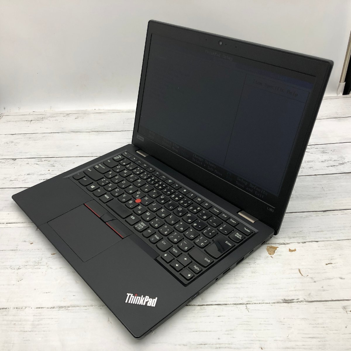 Lenovo ThinkPad L380 20M6-S0MY00 Core i5 8250U 1.60GHz/16GB/256GB(SSD) 〔C0216〕_画像1