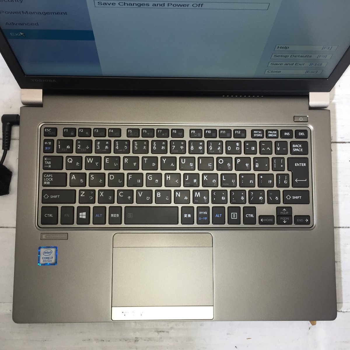 【難あり】 TOSHIBA dynabook R63/DN Core i7 8650U 1.90GHz/8GB/256GB(SSD) 〔B0121〕_画像3