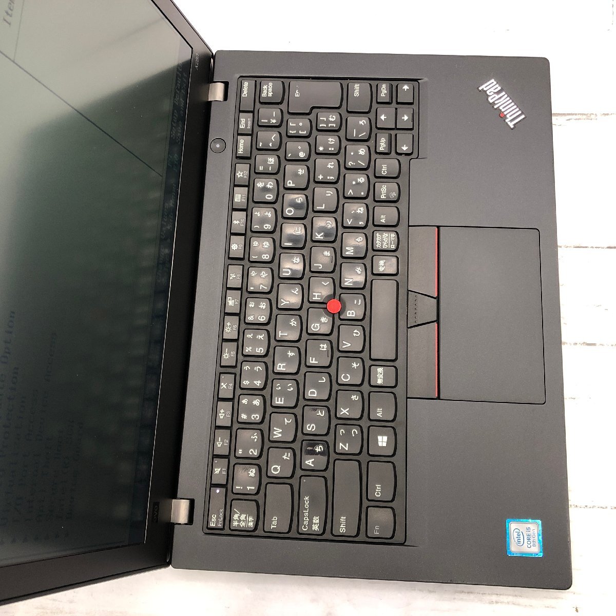 Lenovo ThinkPad X280 20KE-S4K000 Core i5 8250U 1.60GHz/8GB/なし 〔C0102〕_画像4