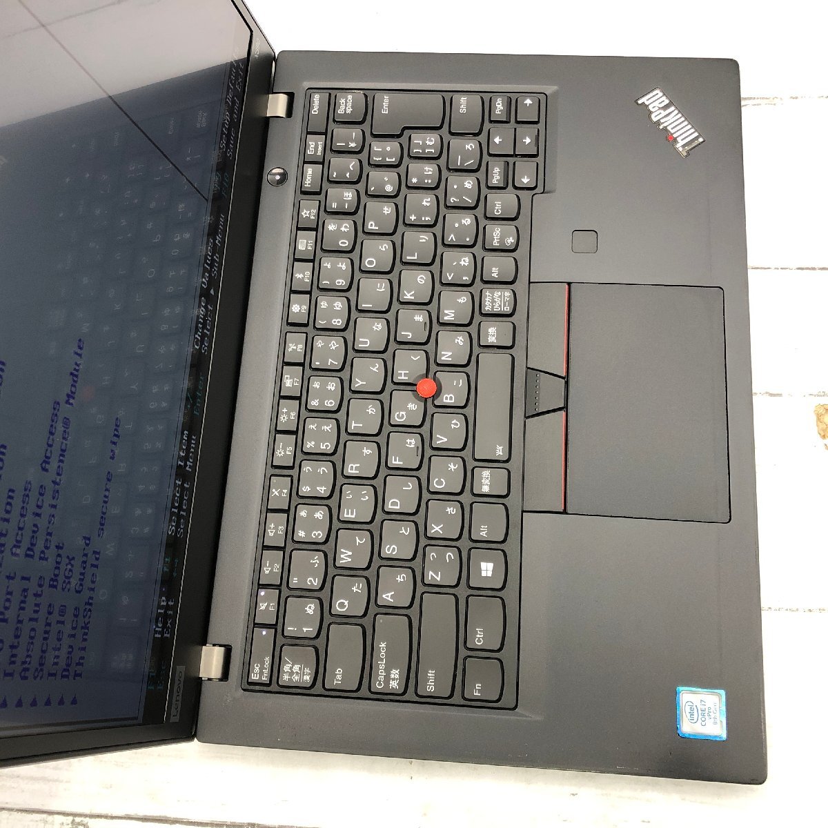 Lenovo ThinkPad X390 20Q1-S4X23H Core i7 8665U 1.90GHz/16GB/なし 〔C0221〕_画像4