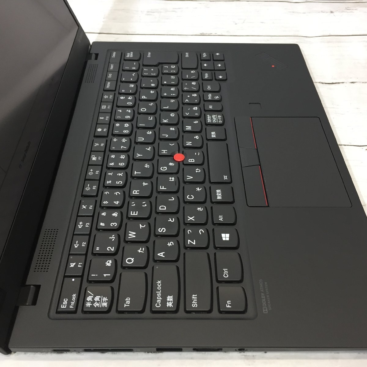 Lenovo ThinkPad X1 Carbon 20QE-S3260H Core i7 8665U 1.90GHz/16GB/512GB(NVMe) 〔B0222〕_画像4