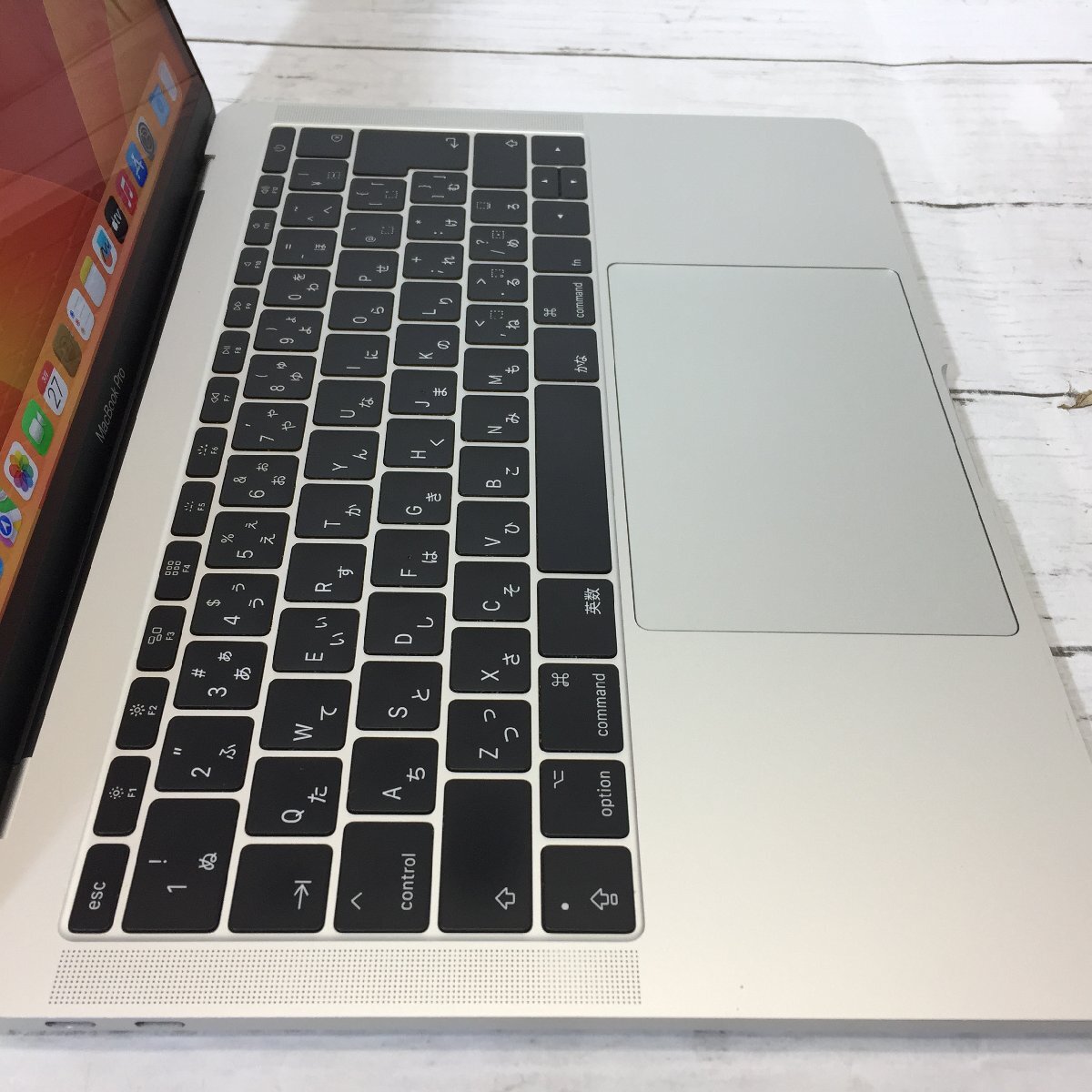 Apple MacBook Pro 13-inch 2017 Two Thunderbolt 3 ports Core i7 2.50GHz/16GB/256GB(NVMe) 〔B0126〕の画像4