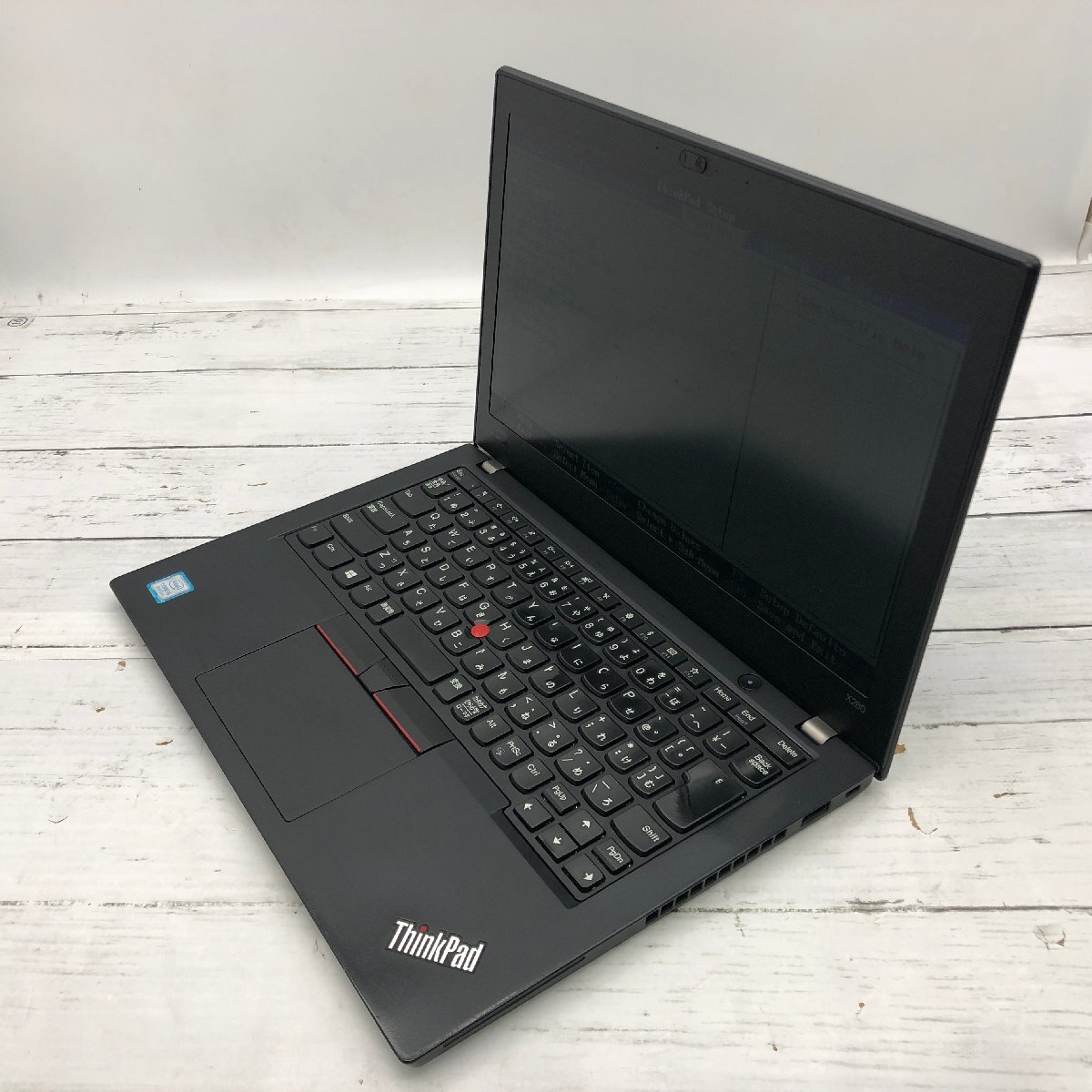 Lenovo ThinkPad X280 20KE-S4K000 Core i5 8250U 1.60GHz/8GB/なし 〔B0818〕_画像1