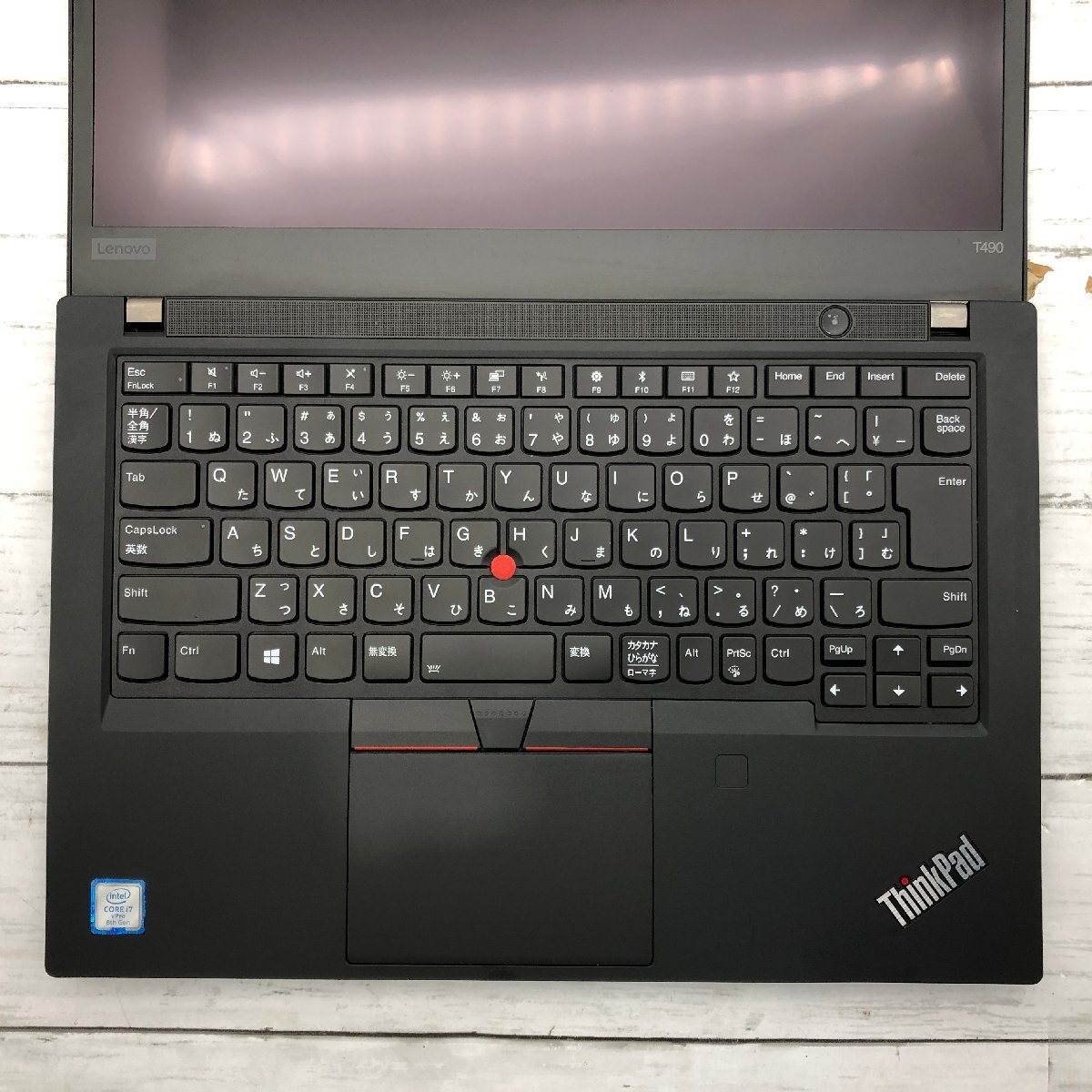 Lenovo ThinkPad T490 20N3-S7433H Core i7 8665U 1.90GHz/16GB/なし 〔C0233〕_画像3