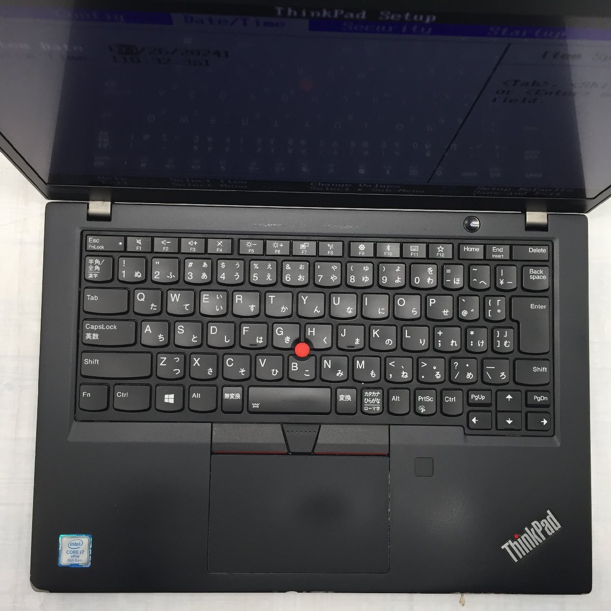Lenovo ThinkPad X390 20Q1-S4X23H Core i7 8665U 1.90GHz/16GB/なし 〔B0704〕_画像3