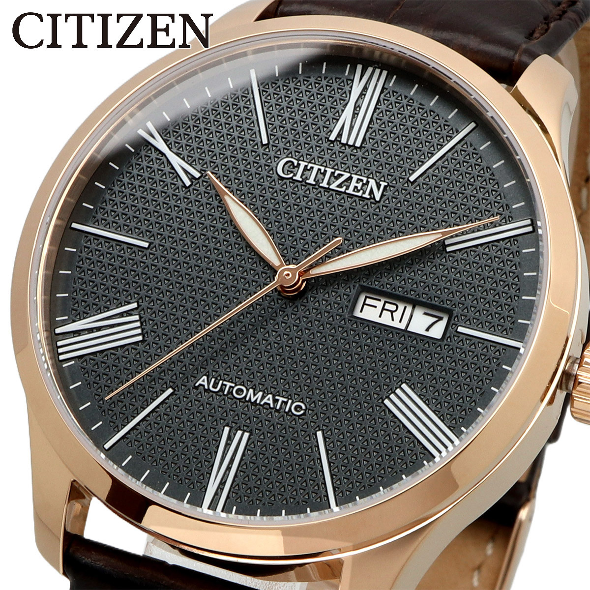 CITIZEN シチズン 腕時計 メンズ 海外モデル 自動巻き ビジネス カジュアル NH8353-00H_画像1
