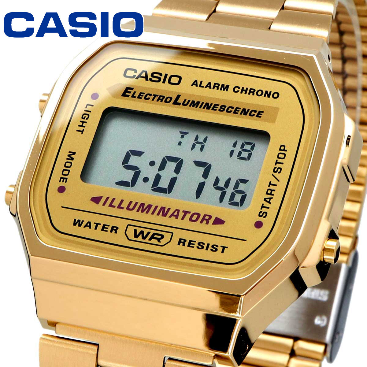 CASIO カシオ 腕時計 メンズ レディース チープカシオ チプカシ 海外モデル デジタル A168WG-9_画像1