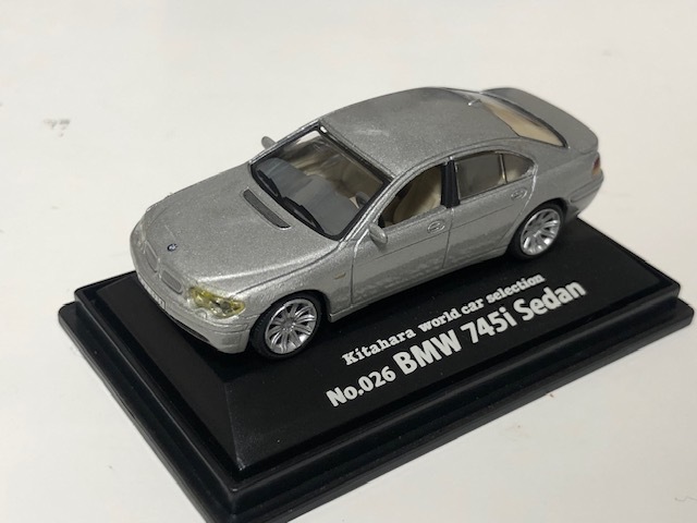 北原照久セレクション kitahara world car selection 1/72 SCALE No.026 BMW 745i Sedanの画像1