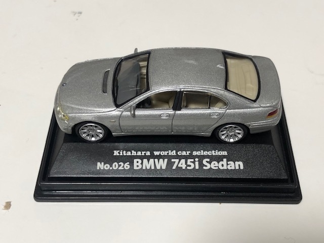 北原照久セレクション kitahara world car selection 1/72 SCALE No.026 BMW 745i Sedanの画像2