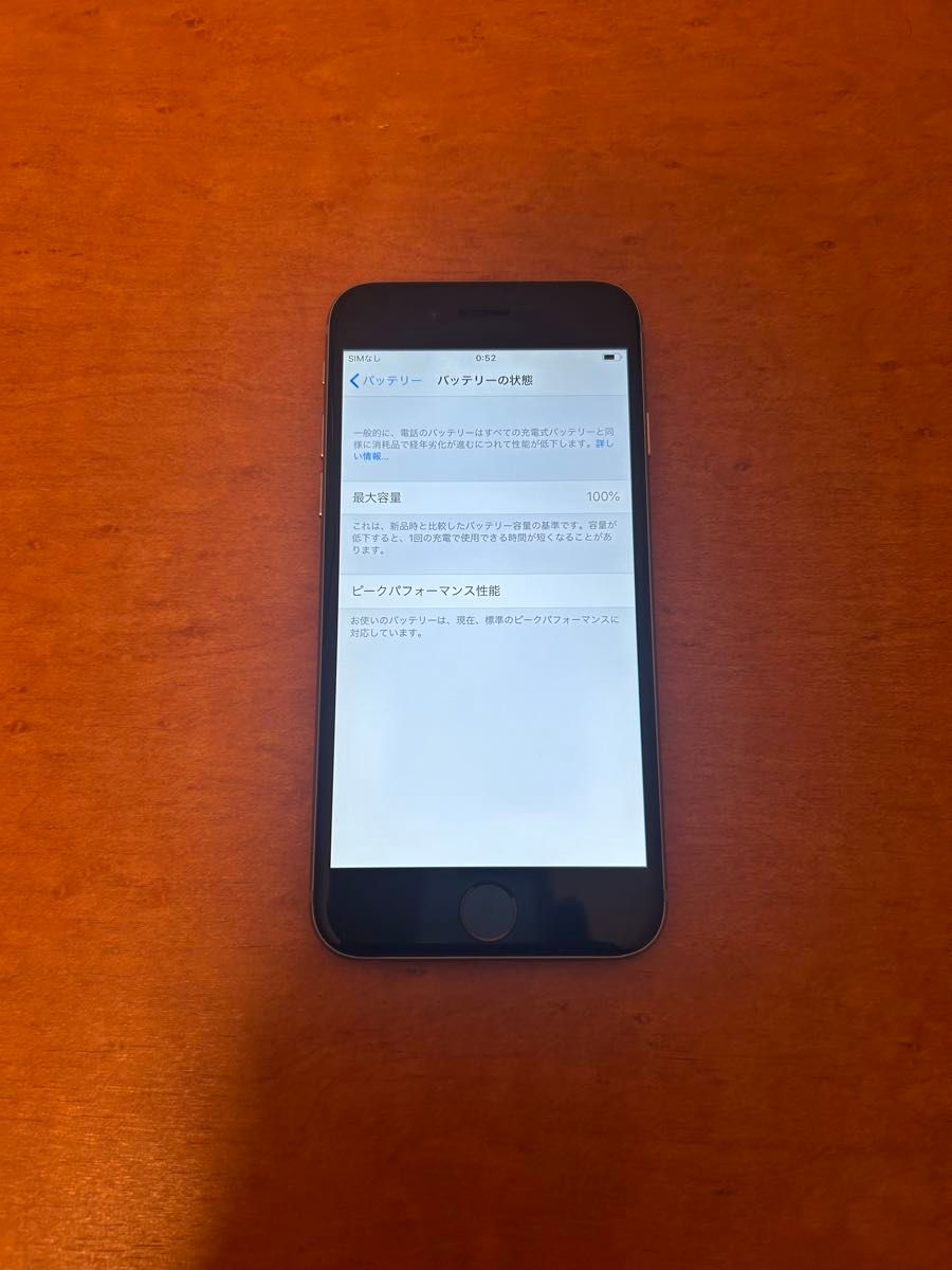 iPhone 6 Space Gray 16GB ソフトバンクバッテリー100%