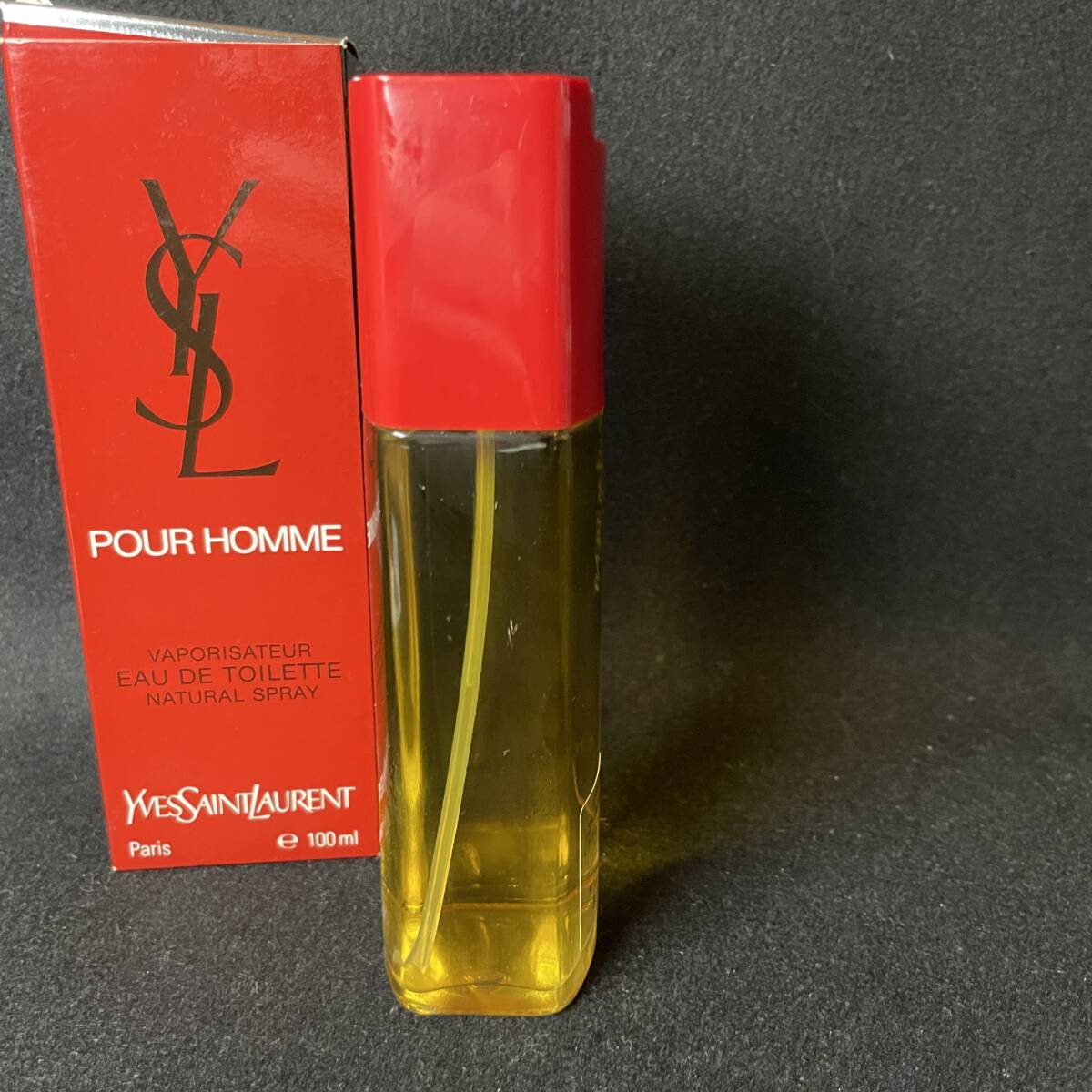 YVES SAINT LAURENET イヴサンローラン POUR HOMME プールオム オーデトワレ 100ml 香水_画像4