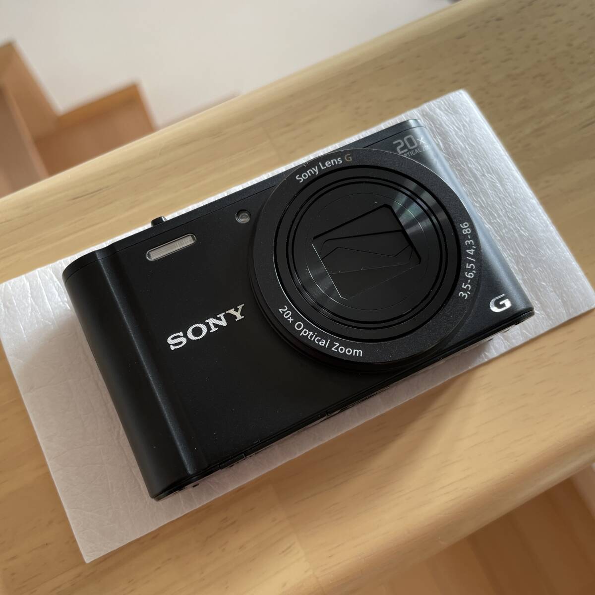 SONY　ソニー デジカメ DSC-WX350 黒 ブラック 動作未確認　cyber-shot サイバーショット_画像2