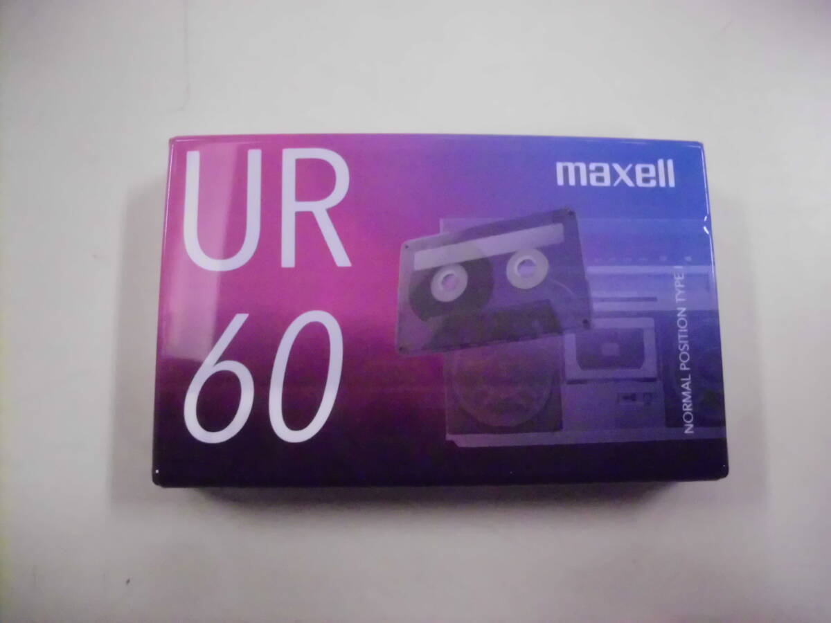 カセットテープ マクセル Maxell UR６０ ノーマル 5個 未開封の画像2