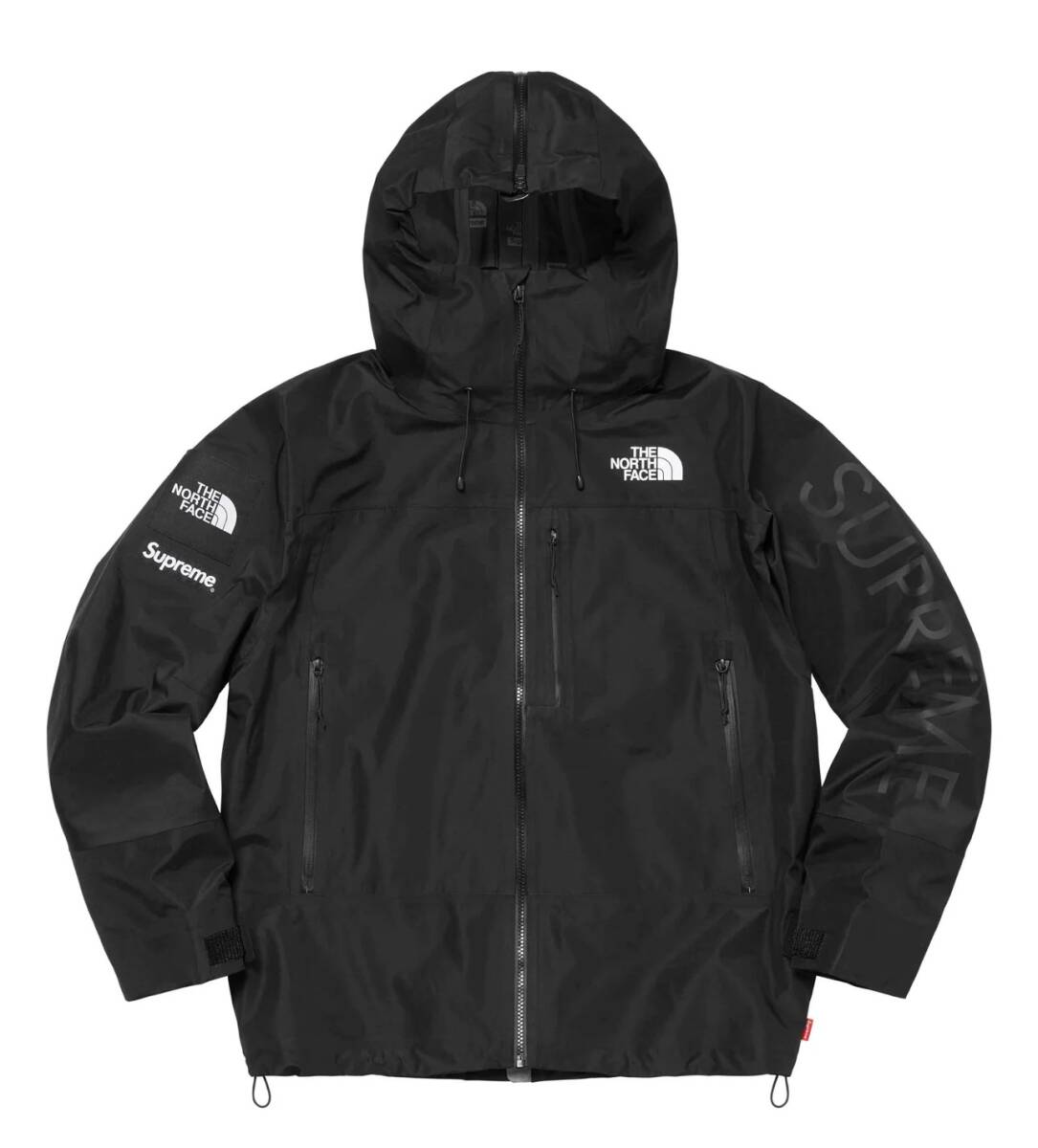 Sサイズ 美品 Supreme the north face split taped seam shell jacket black シュプリーム ノースフェイス s box logo フーディ