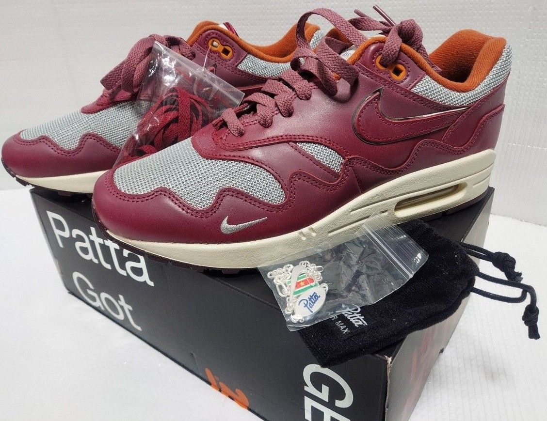 新品試着のみ】NIKE AIR MAX 1 PATTA 27cm DO9549-001 ナイキ 新品試着のみ】NIKE AIR MAX 1 PATTA 27cm DO9549-001 ナイキ