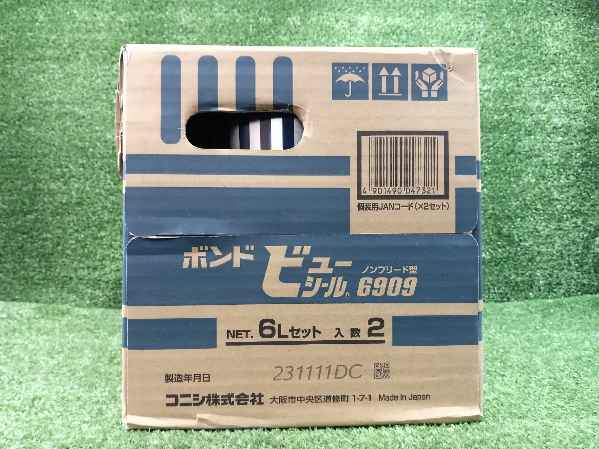 未使用 未開封 KONISHI コニシ ボンド ビューシール 硬化遅延剤 6Lセット ×2個入り 6909 ⑤_画像1